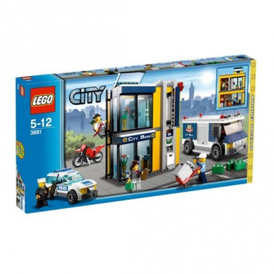 LEGO City Bank & Money transfer