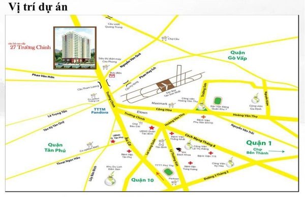 vi tri Kim Tam Hai Apartment 600x389 - Dự án khu căn hộ Kim Tâm Hải Apartment – Quận 12
