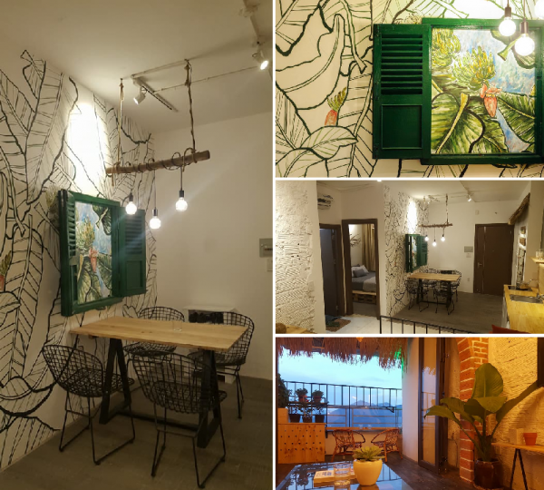 homestay nha cua bu nha trang 4 600x540 - Lịm tim trước khung cảnh xinh tươi trong Homestay Nhà Của Bu Nha Trang